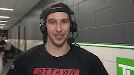 Cozens credits his line for 'playing the right way' as he picks up three points in Sens' win